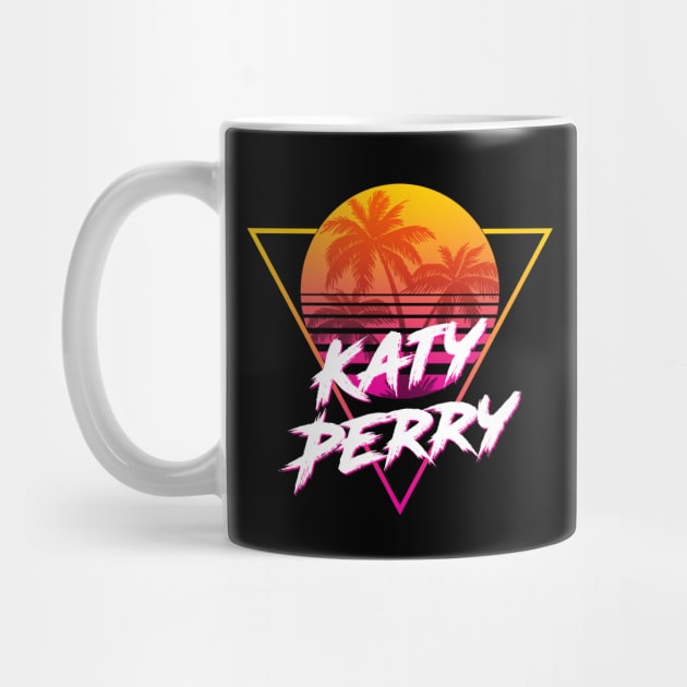 Katy Perry - Proud Name Retro 80s Sunset Aesthetic Design by DorothyMayerz Base